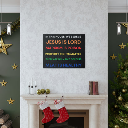 We Believe - Canvas Gallery Wraps