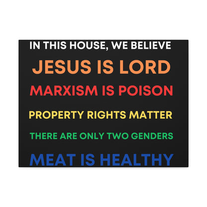 We Believe - Canvas Gallery Wraps