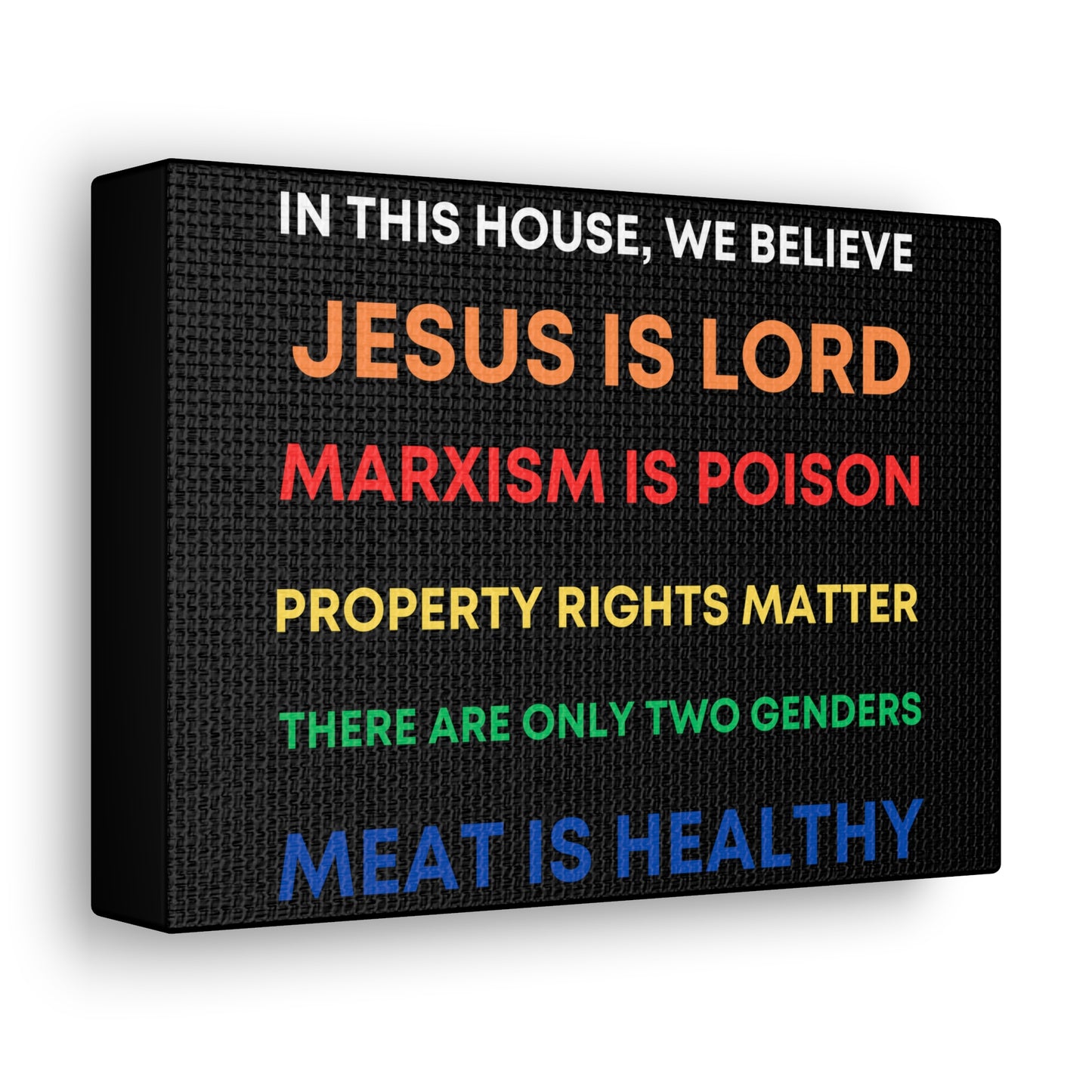 We Believe - Canvas Gallery Wraps