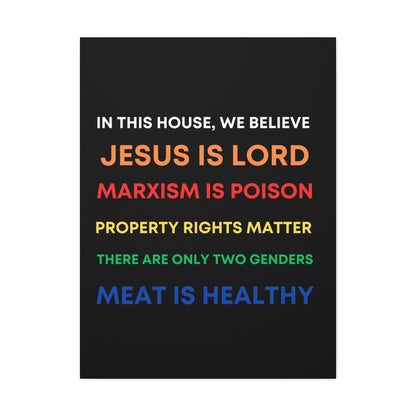 We Believe - Canvas Gallery Wraps