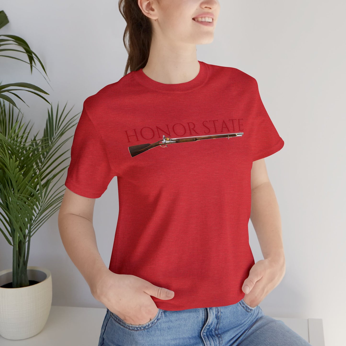 Honor State Signature Design - Unisex Jersey Short Sleeve Tee