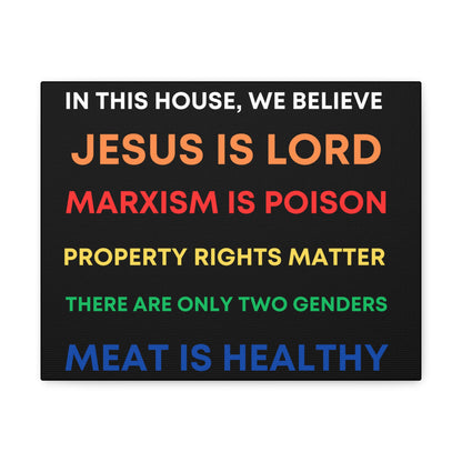 We Believe - Canvas Gallery Wraps