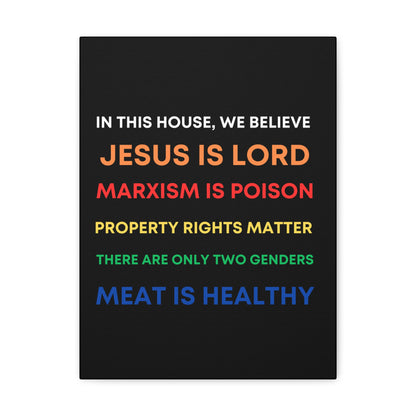 We Believe - Canvas Gallery Wraps