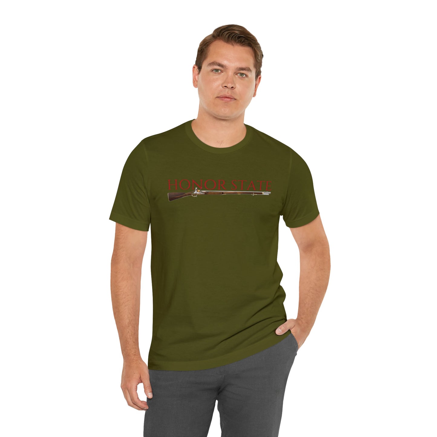 Honor State Signature Design - Unisex Jersey Short Sleeve Tee