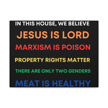 We Believe - Canvas Gallery Wraps