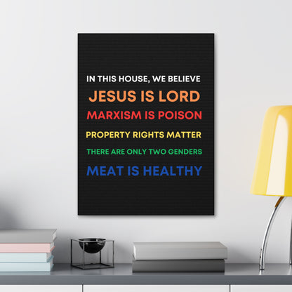 We Believe - Canvas Gallery Wraps