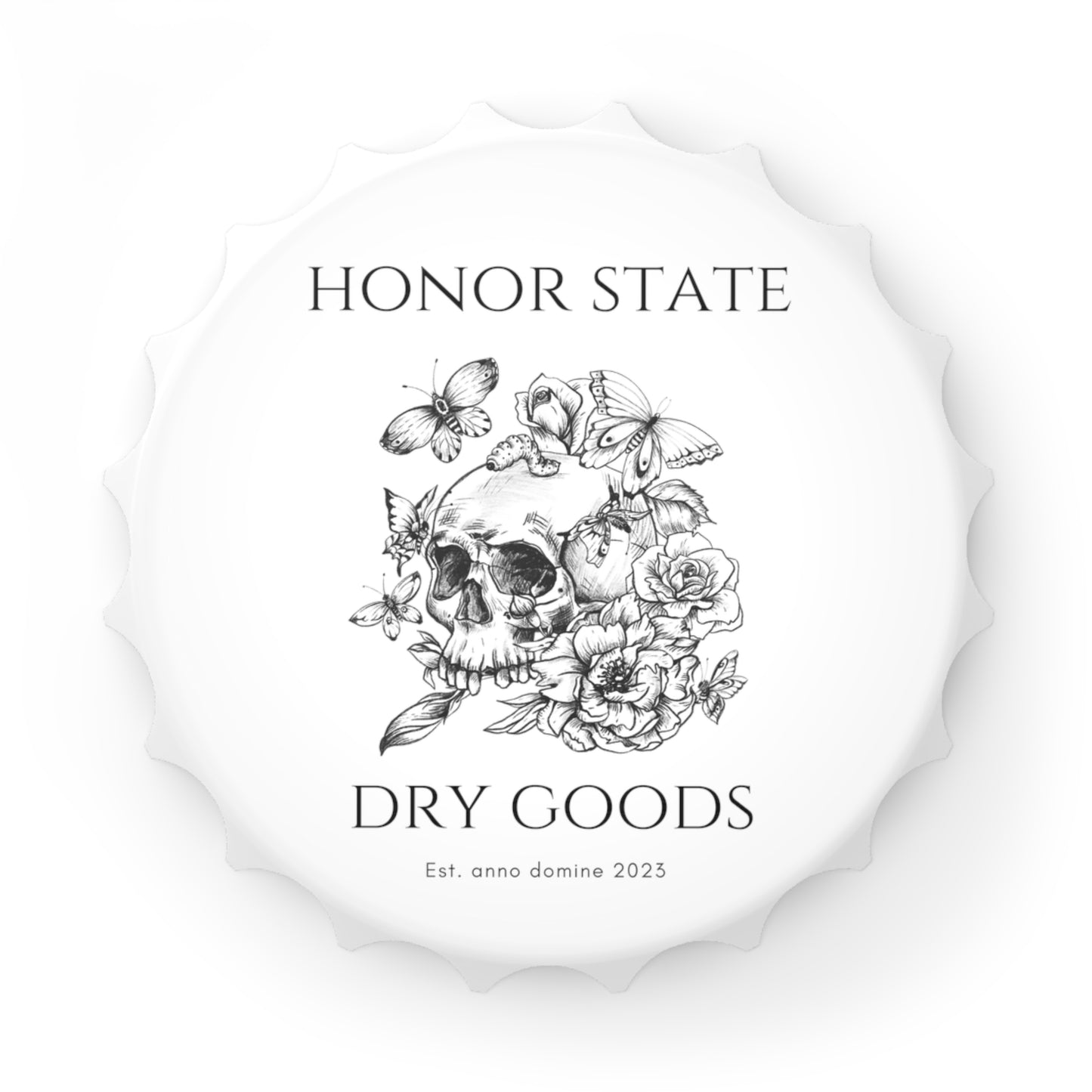 Honor State - Bottle Opener Magnet
