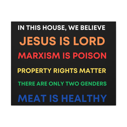 We Believe - Canvas Gallery Wraps
