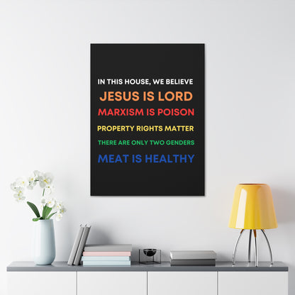 We Believe - Canvas Gallery Wraps