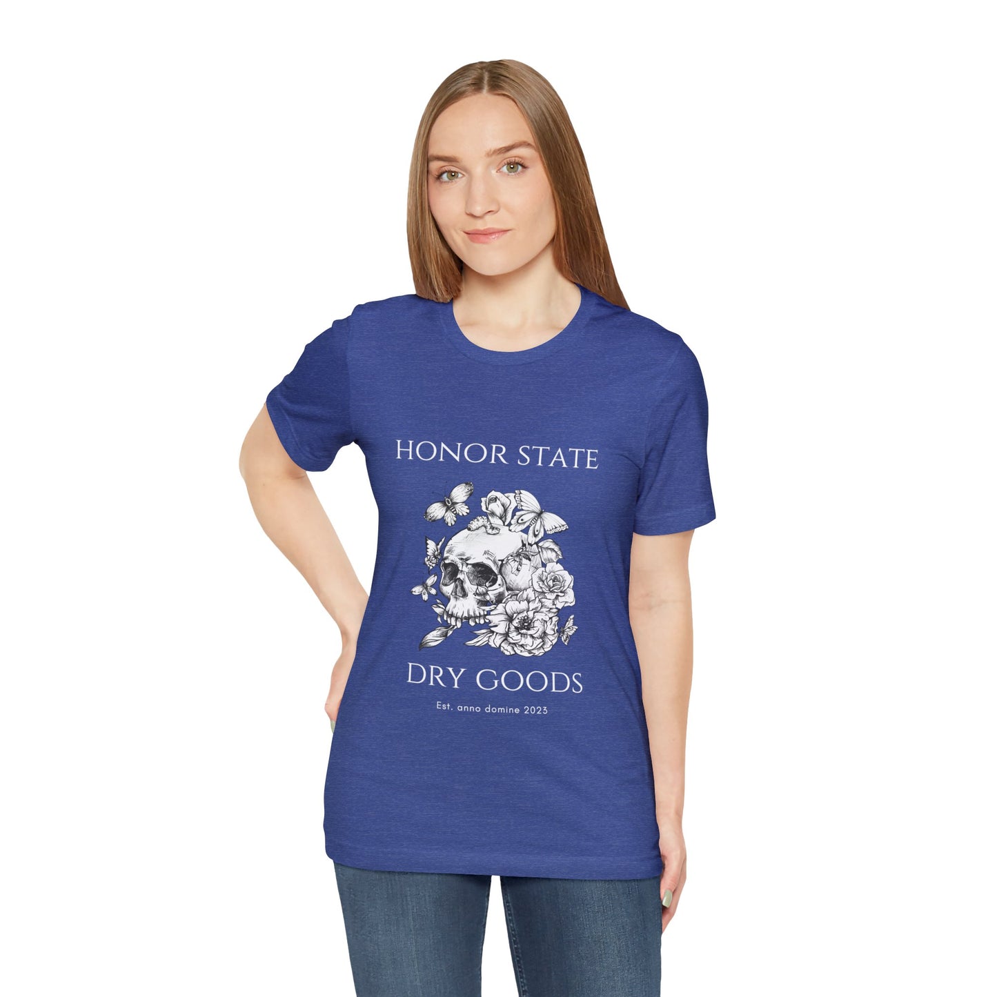 Honor State Dry Goods - Unisex Jersey Short Sleeve Tee