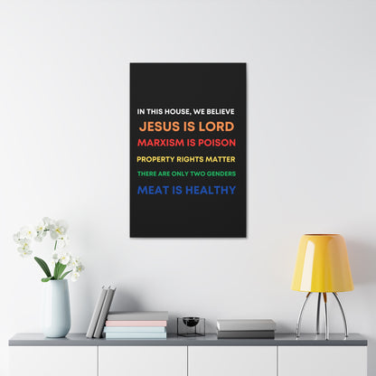 We Believe - Canvas Gallery Wraps