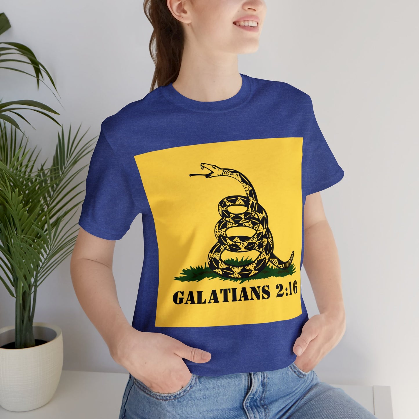 Don't Tread on Me: Galatians - Unisex Jersey Short Sleeve Tee