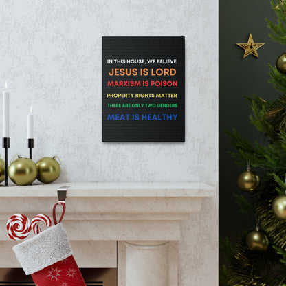 We Believe - Canvas Gallery Wraps