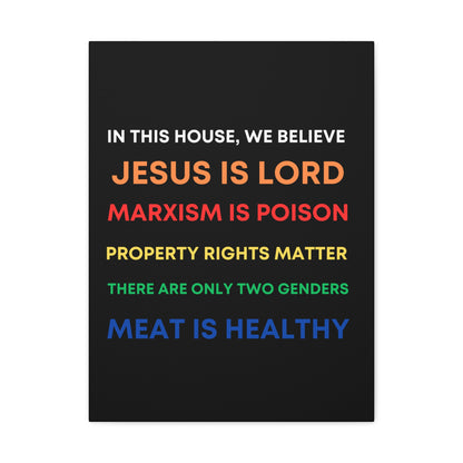 We Believe - Canvas Gallery Wraps