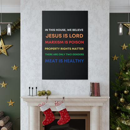 We Believe - Canvas Gallery Wraps