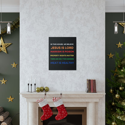 We Believe - Canvas Gallery Wraps
