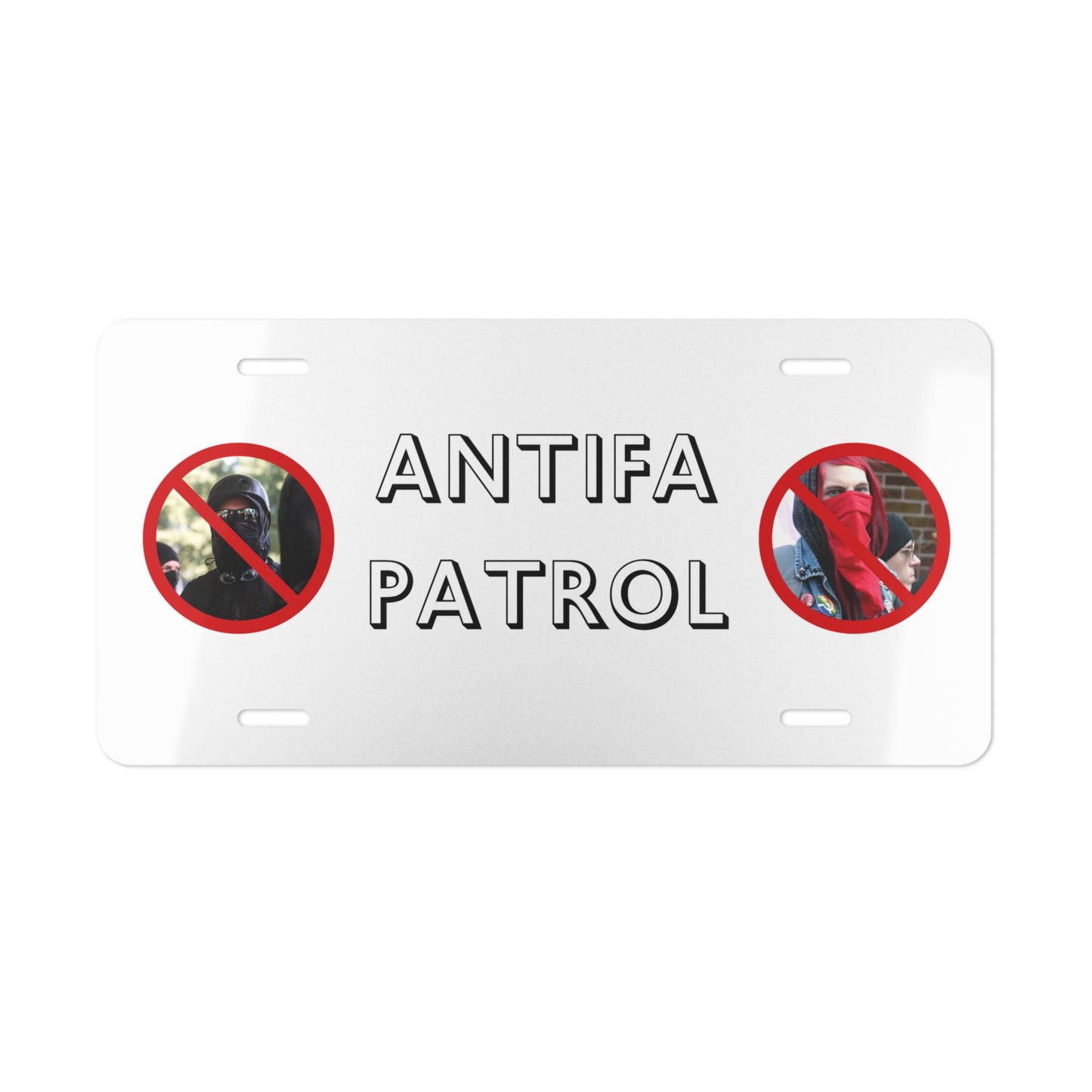 Antif* Patrol - Vanity Plate