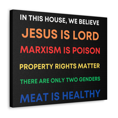 We Believe - Canvas Gallery Wraps