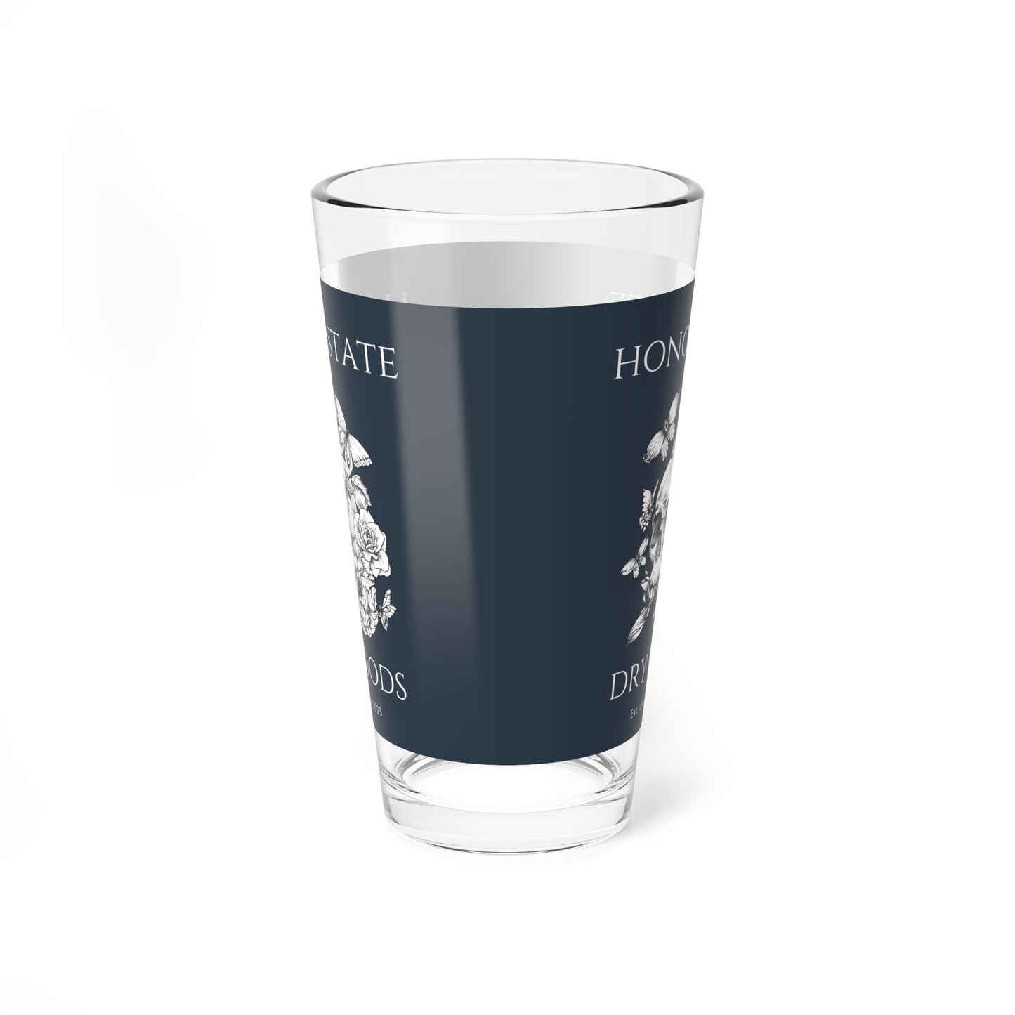Honor State Dy Goods  - Pint Glass, 16oz