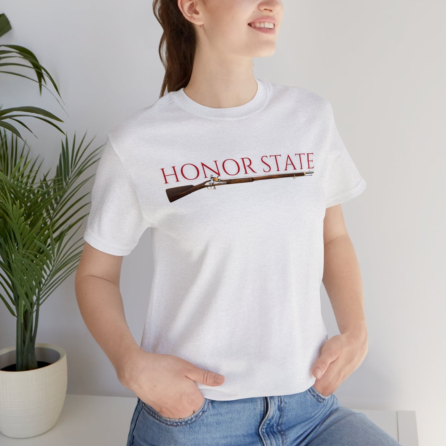 Honor State Signature Design - Unisex Jersey Short Sleeve Tee