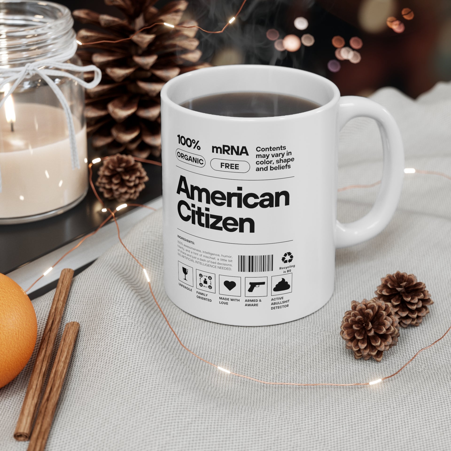 american made coffee cups 100% American Citizen