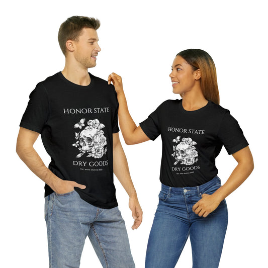 Honor State Dry Goods - Unisex Jersey Short Sleeve Tee