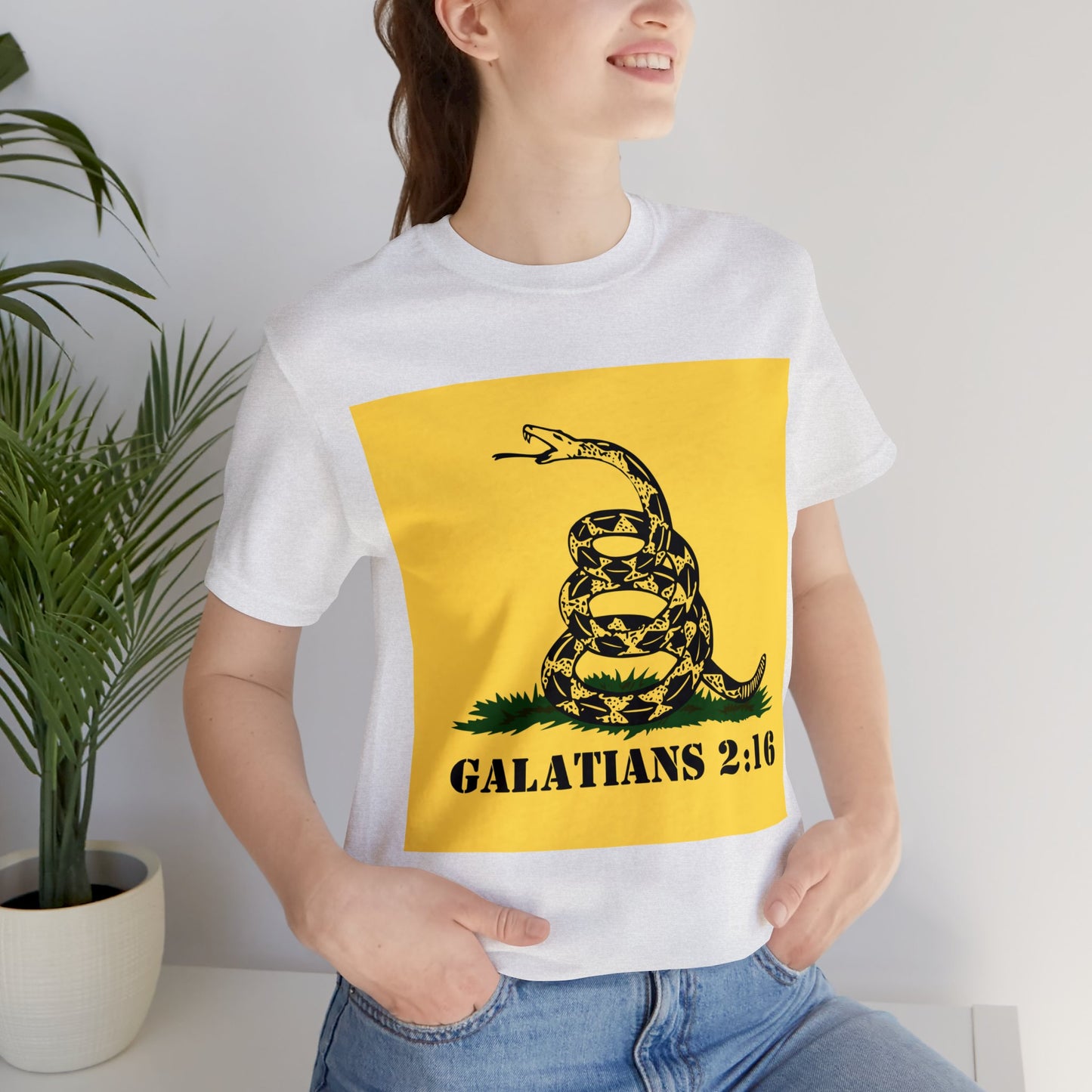Don't Tread on Me: Galatians - Unisex Jersey Short Sleeve Tee